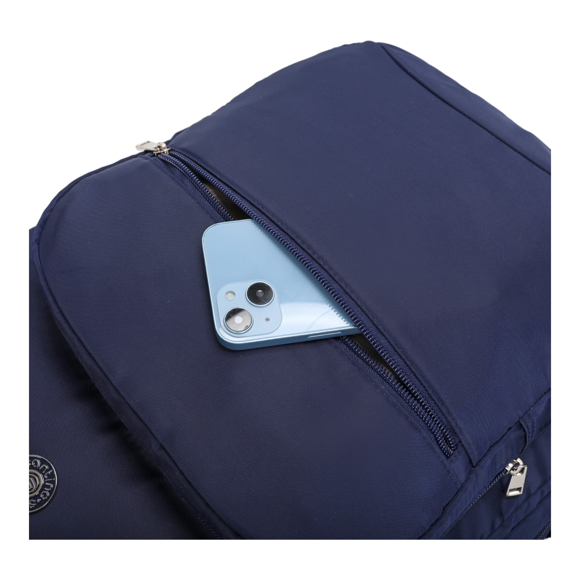 Oslo Pol Santino Laptop Backpack - SAN405U Navy Blue