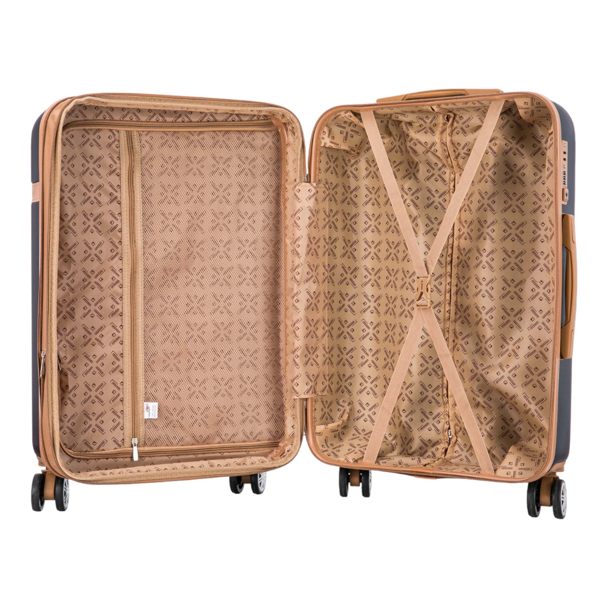 Santino Athena 3-Piece Rigid 360º Luggage Set - BGV182J