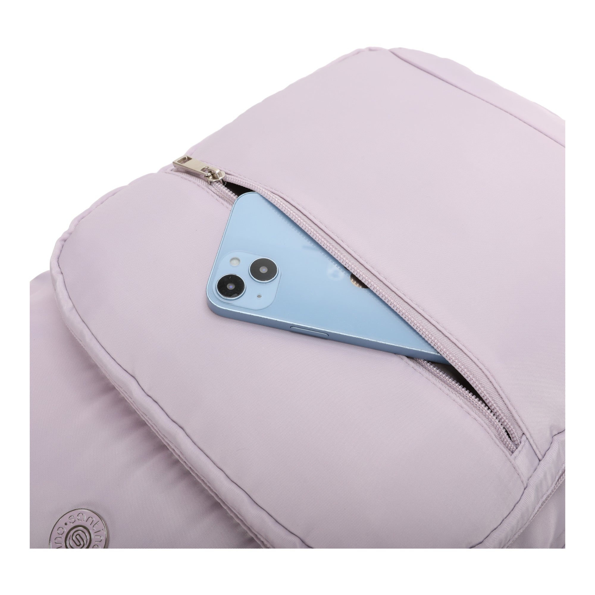 Oslo Pol Santino Notebook Backpack - SAN405U Lilac