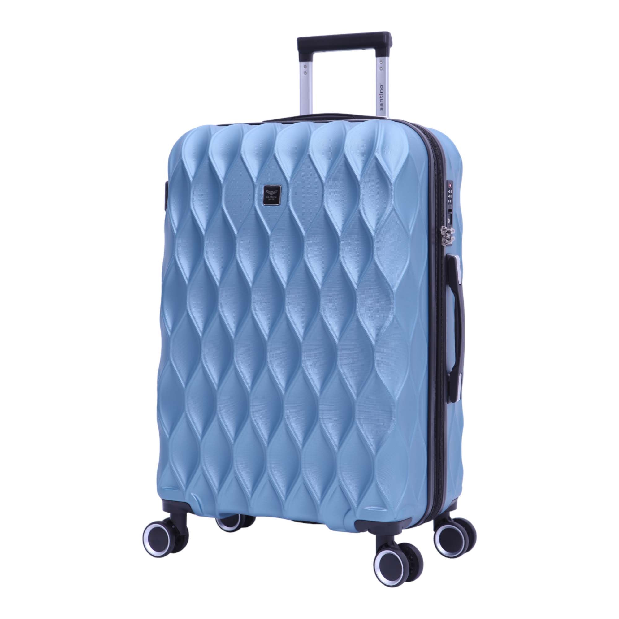 Marseille 3-Piece Rigid 360° Luggage Set Santino SDV224J