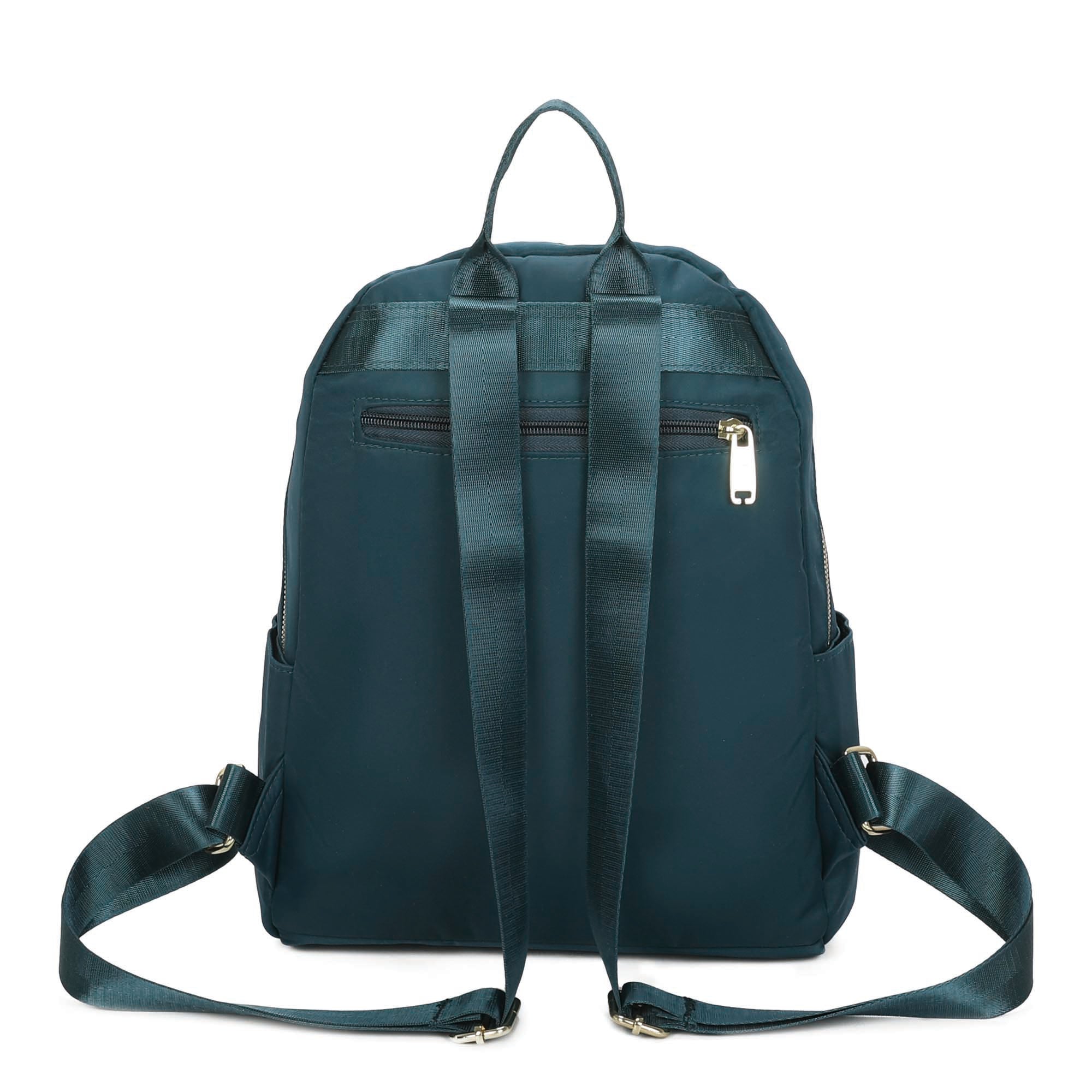 Amarílis Nylon Santino Backpack Bag Turquoise Blue SAB412U15