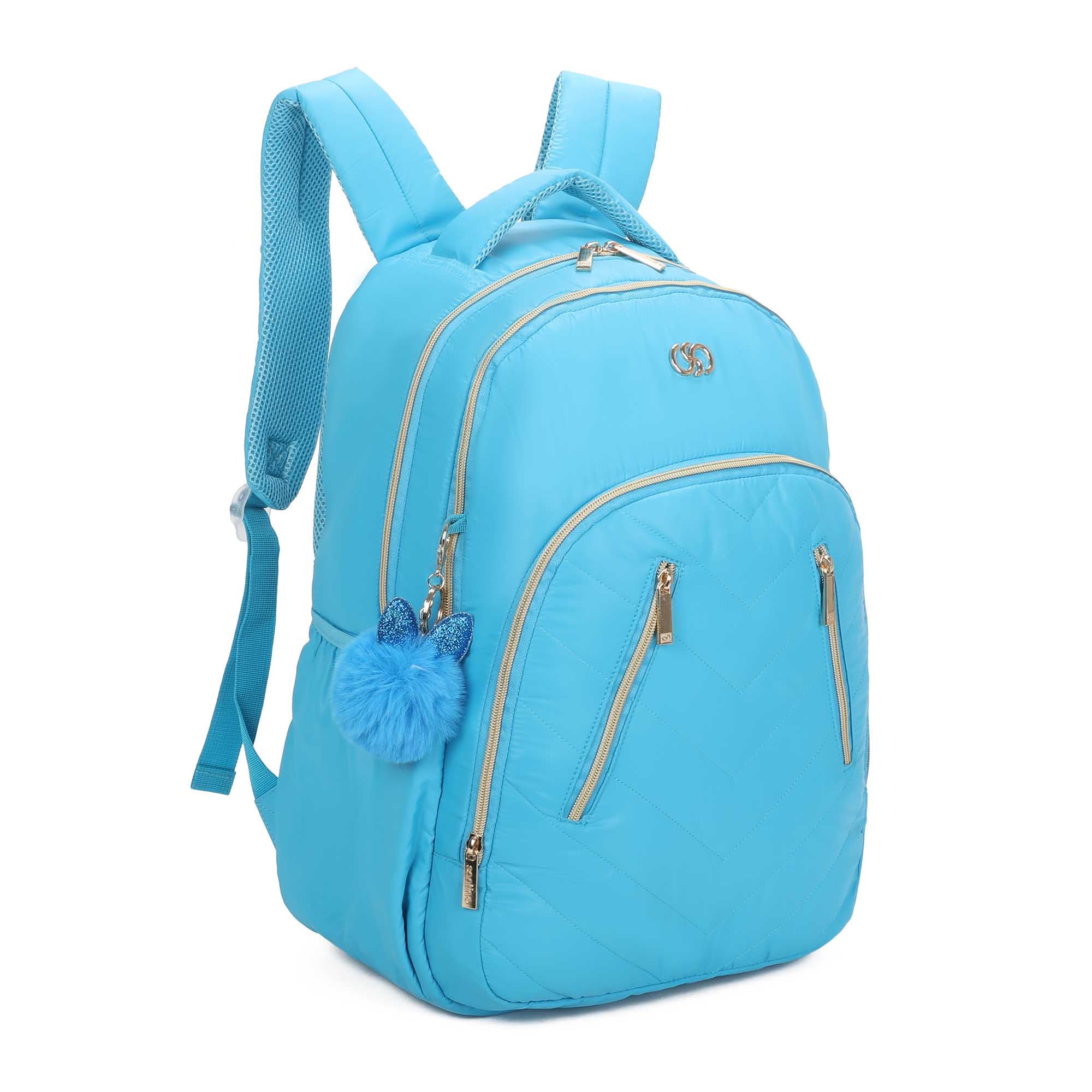 Meghan Santino Backpack Bag - SAB413U12 - Light Blue