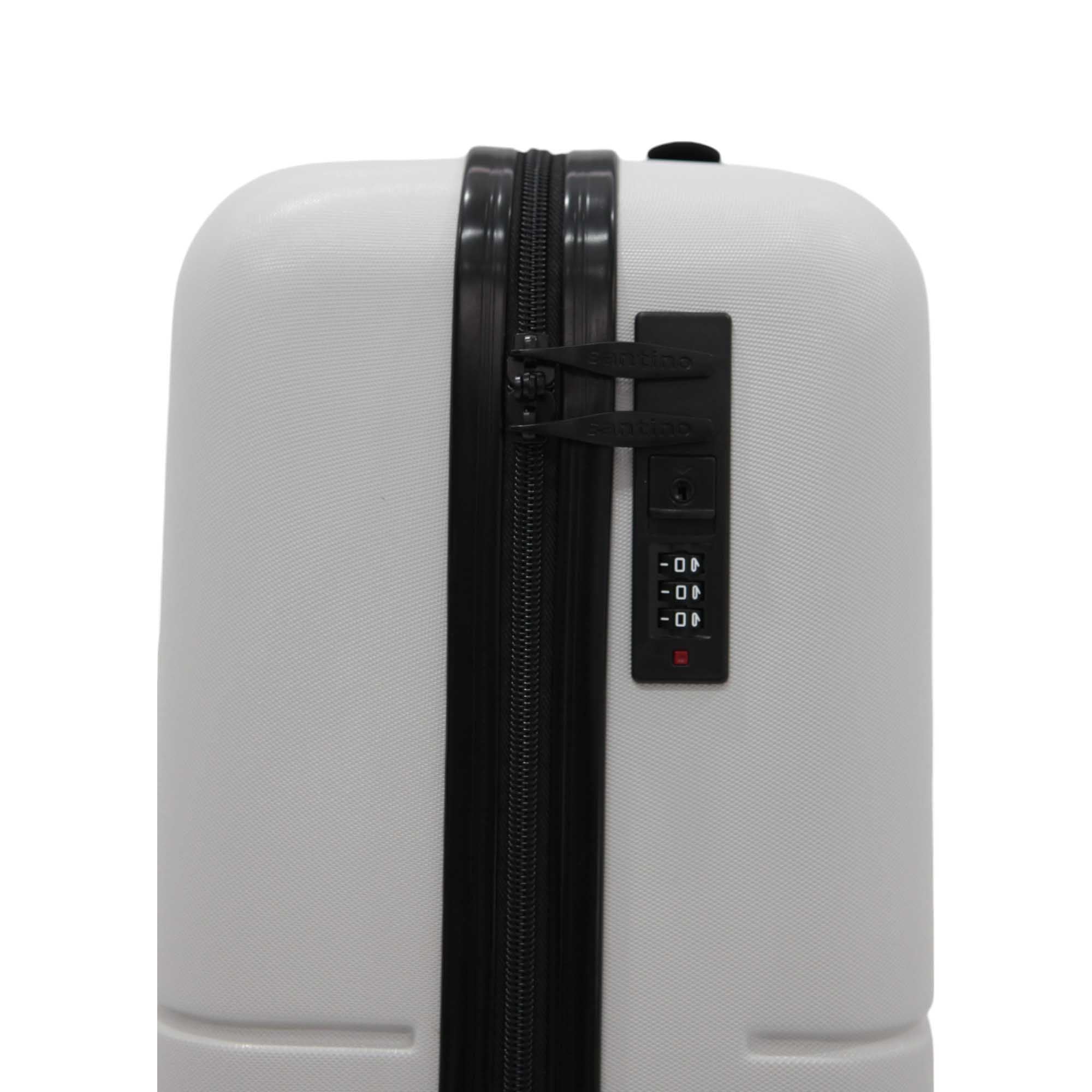 Zeus 3-Piece Rigid Luggage Set Gray SDV701J