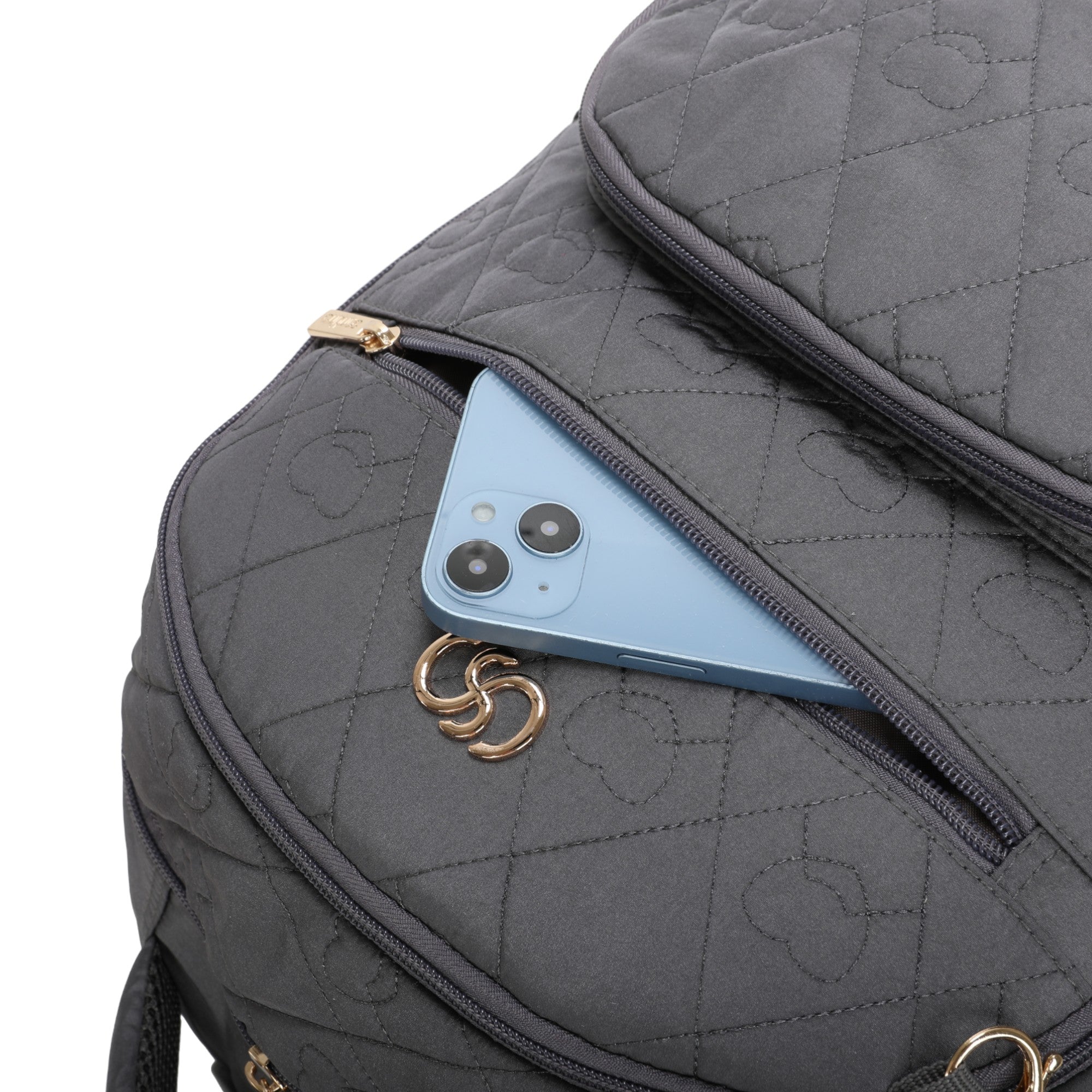 Mochila Notebook Cairo Com Rodas Santino SAC200U Cinza