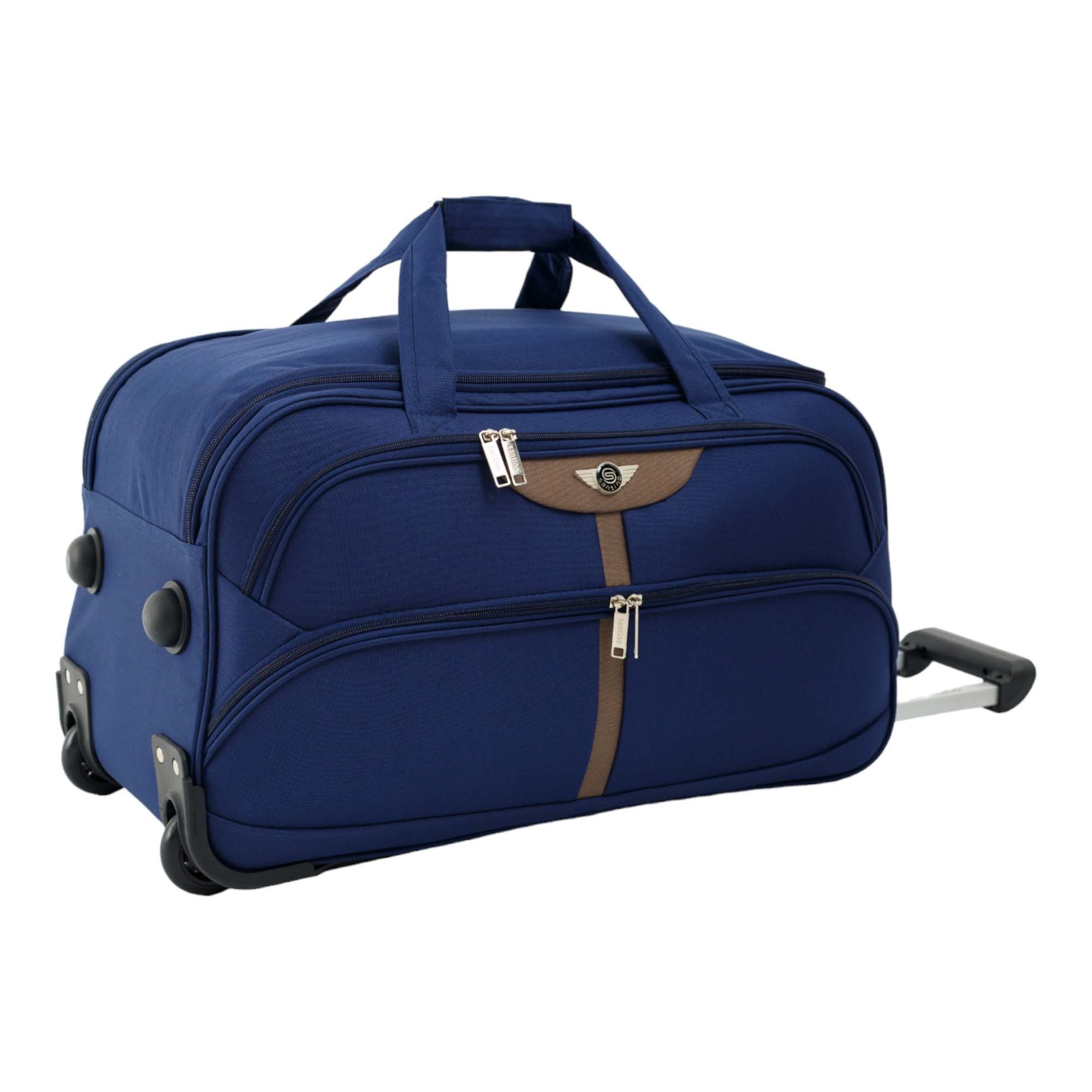 Panay Polyester Travel Bag with 2 Wheels Santino G - NDS502G