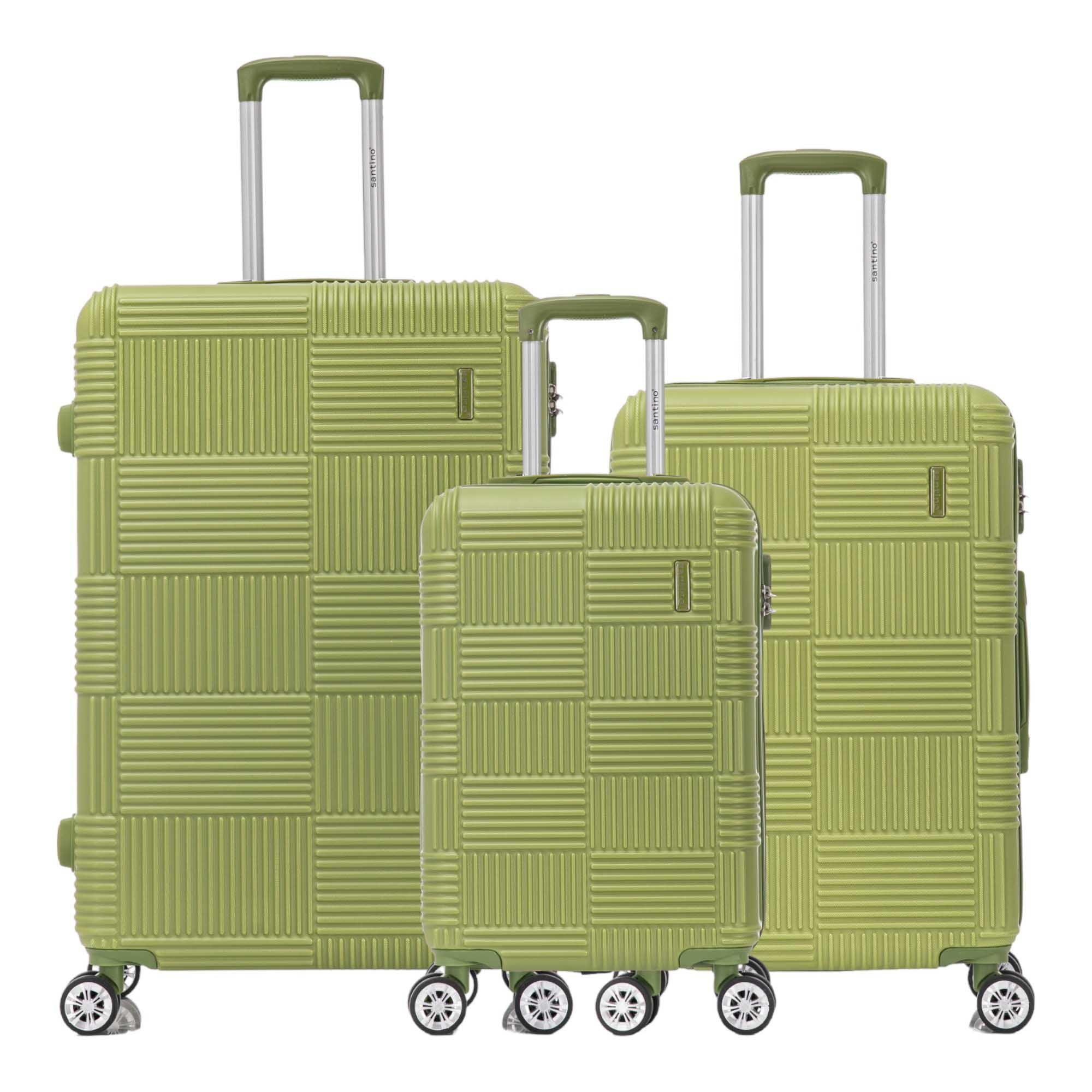 Santino Ocean Drive 3-Piece Hardside Luggage Set MZV503J