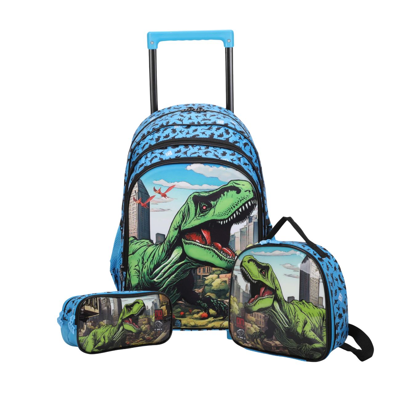 No Limits Dino Santino Kids Kit Blue Polyester NLK11U12