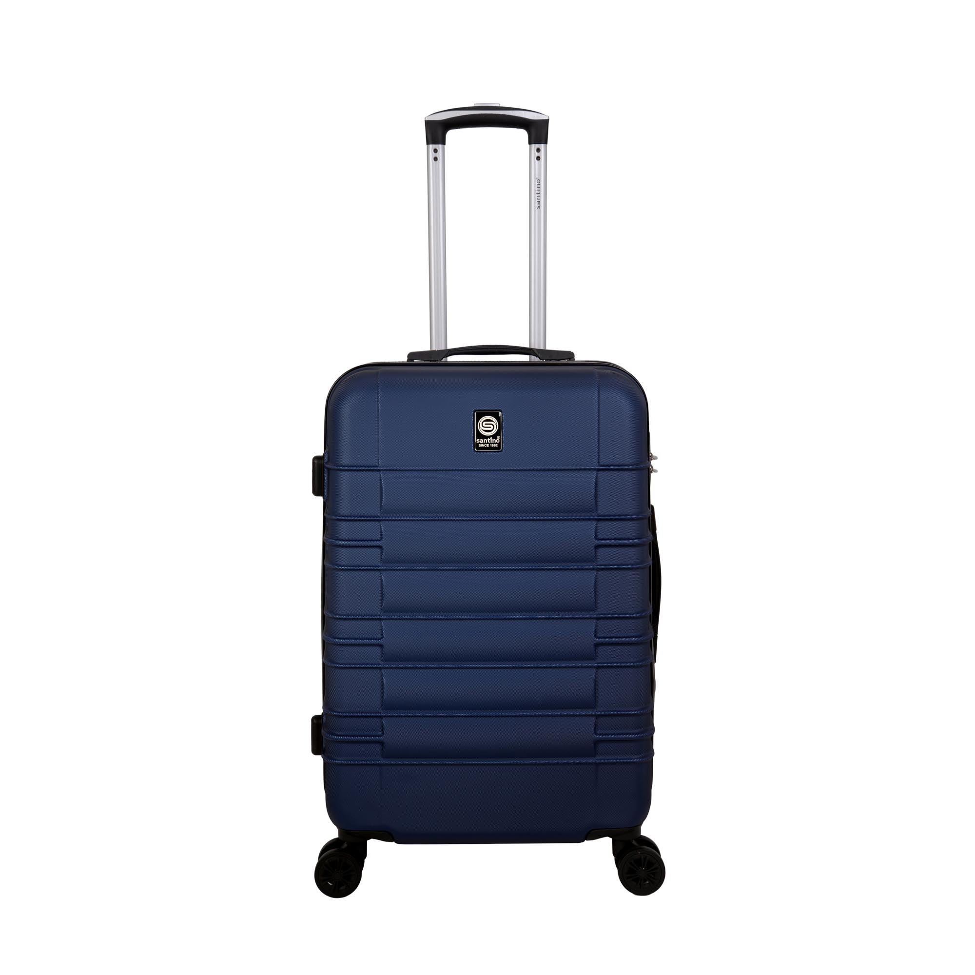 Mala de Viagem Double Wheel Rígida 360° Santino Rosa G - ASAV8001G