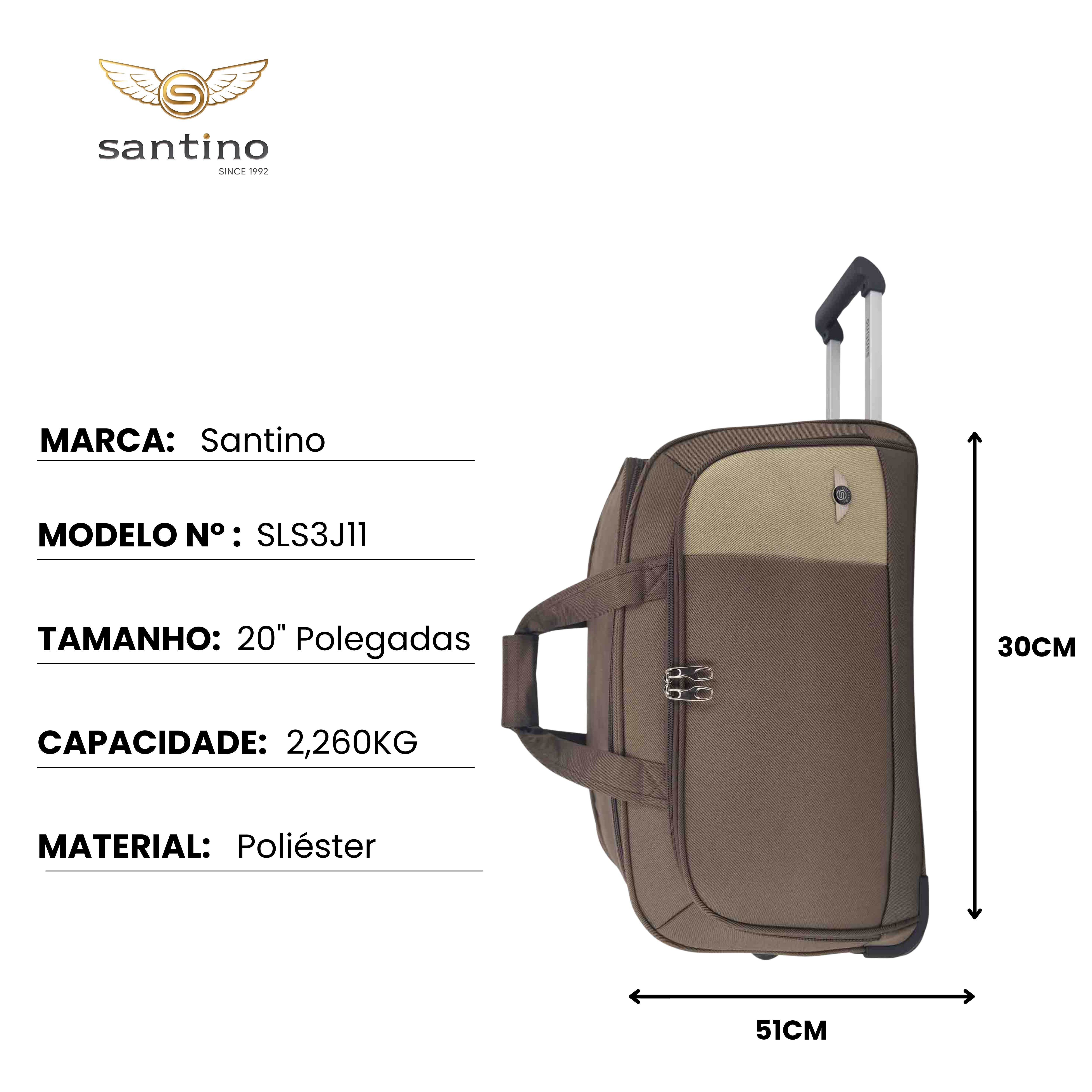 Sant 3 Piece Dubai Polyester Travel Bag Set SLS3J