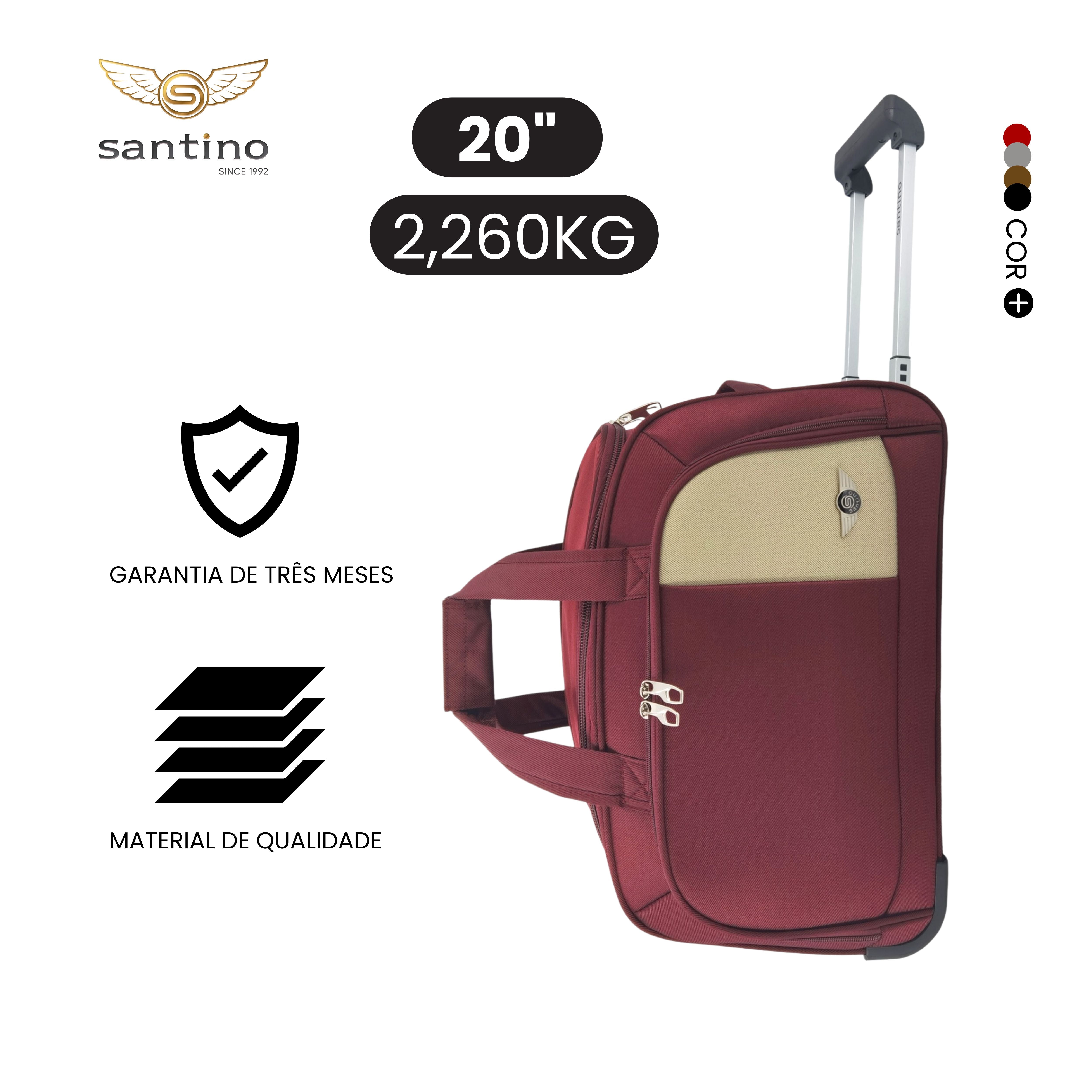 Sant 3 Piece Dubai Polyester Travel Bag Set SLS3J