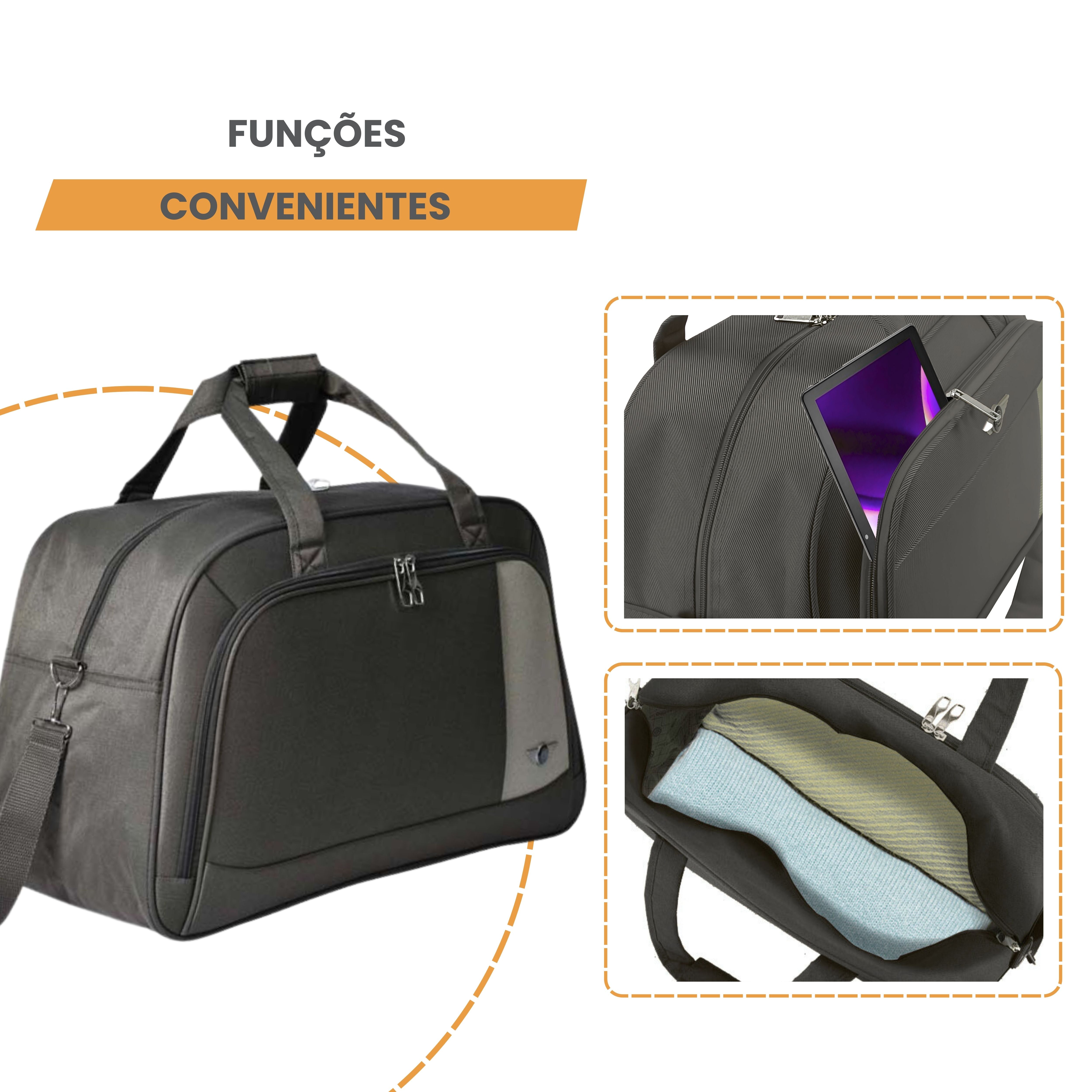 Santino Shanghai Polyester Travel Bag G - SLS4G