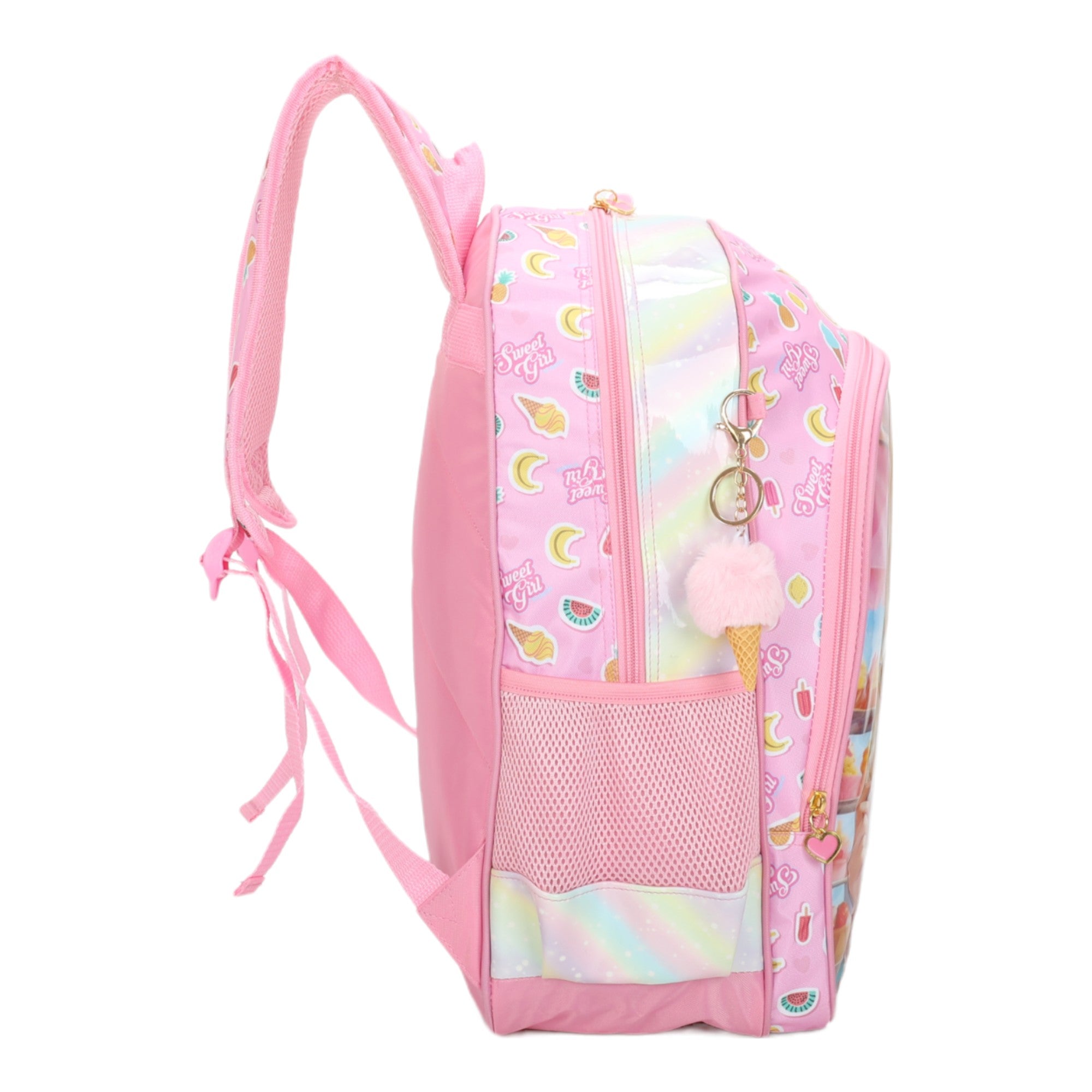 Mochila Infantil Sweet Girl Ice Cream by Santino - SGM20U- Pink
