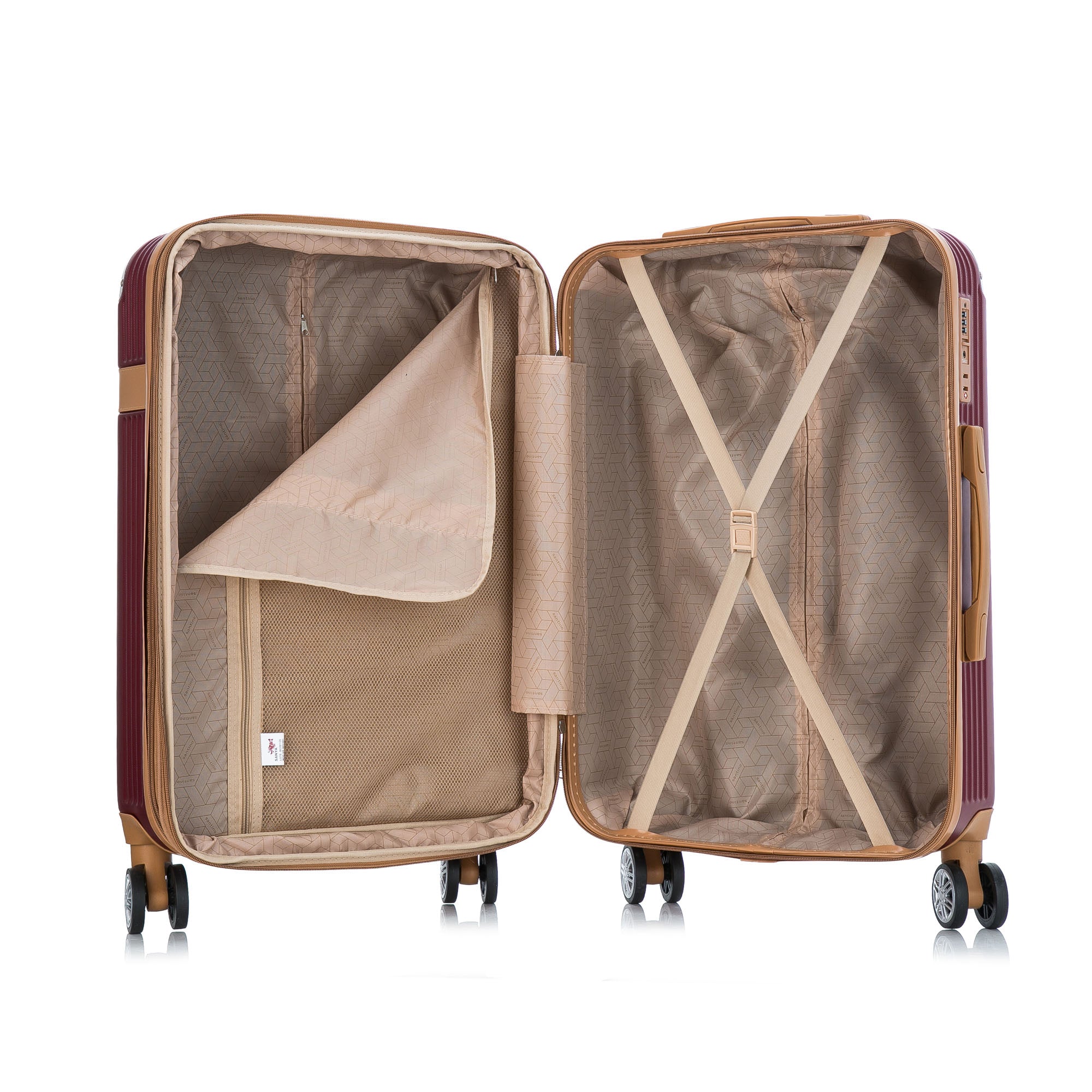 Santino G 360° Hard Shell Travel Suitcase - ABEV401G25