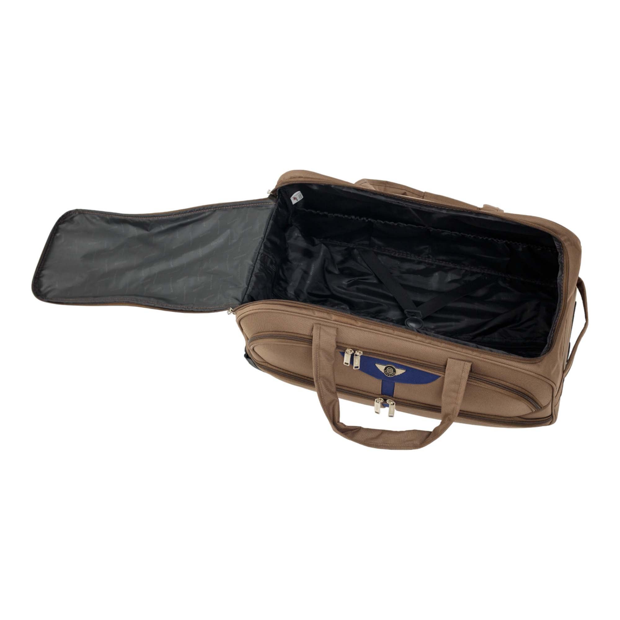 Panay Polyester Travel Bag with 2 Wheels Santino G - NDS502G