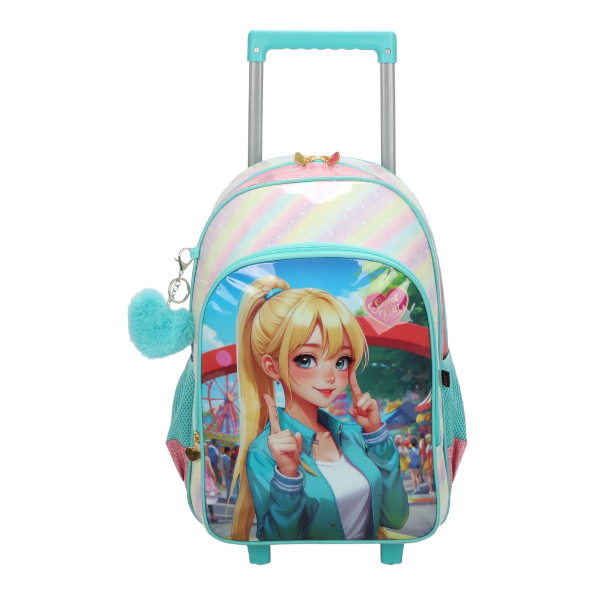 Sweet Girl Park by Santino Green Polyester Children's Kit SGK21U10