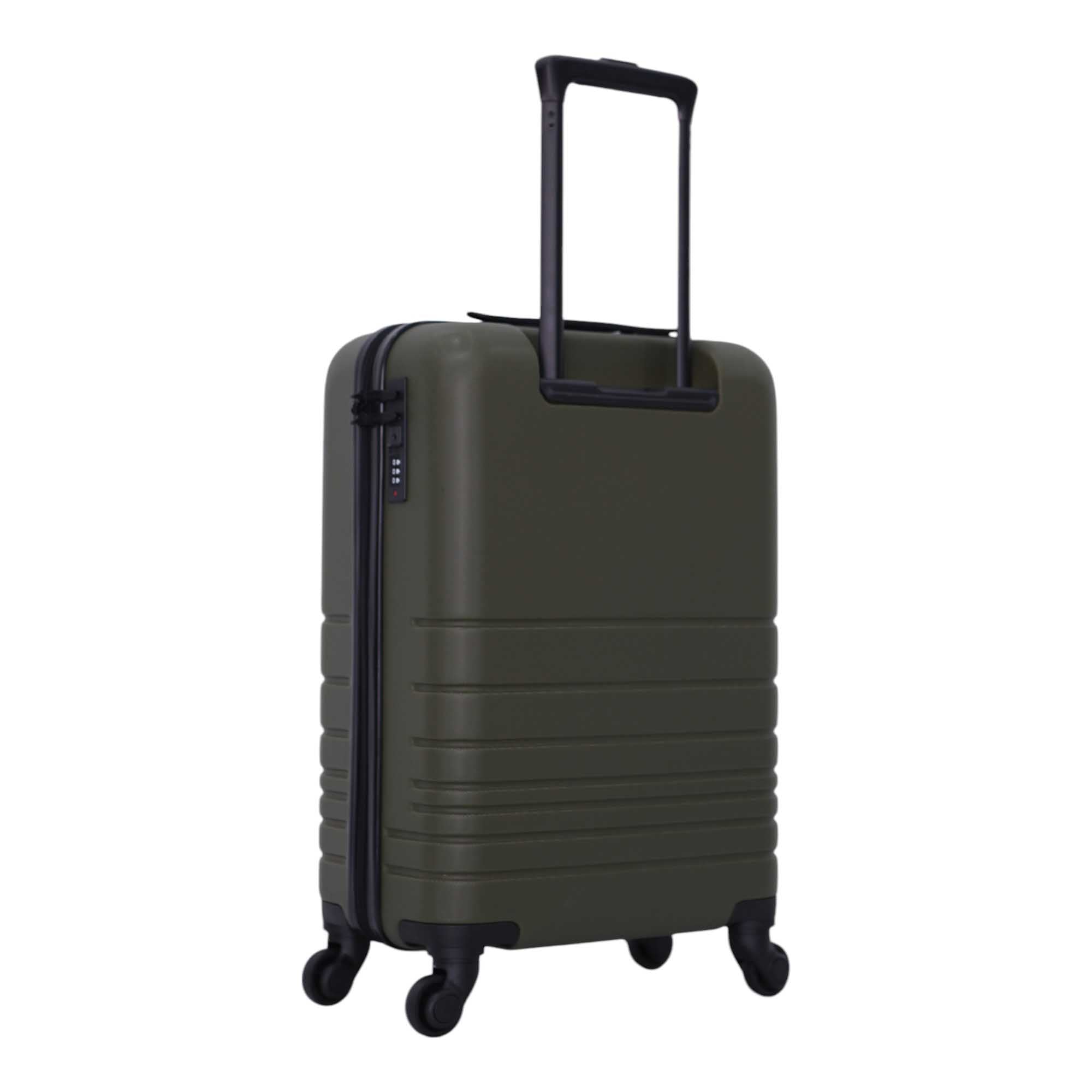 Zeus 3-Piece Rigid Suitcase Set Moss Green SDV701J