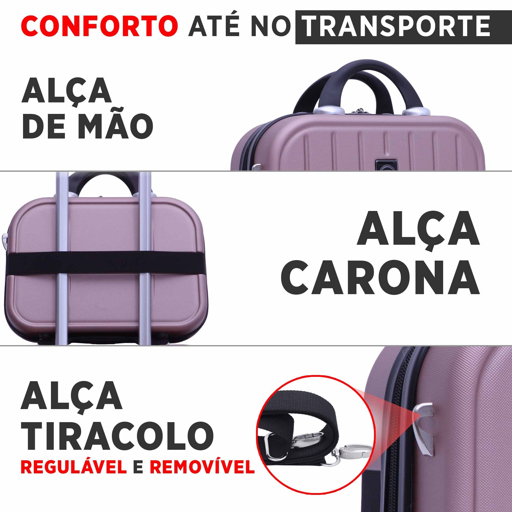Santino Chicago Rigid Toiletry Bag - SDF222U