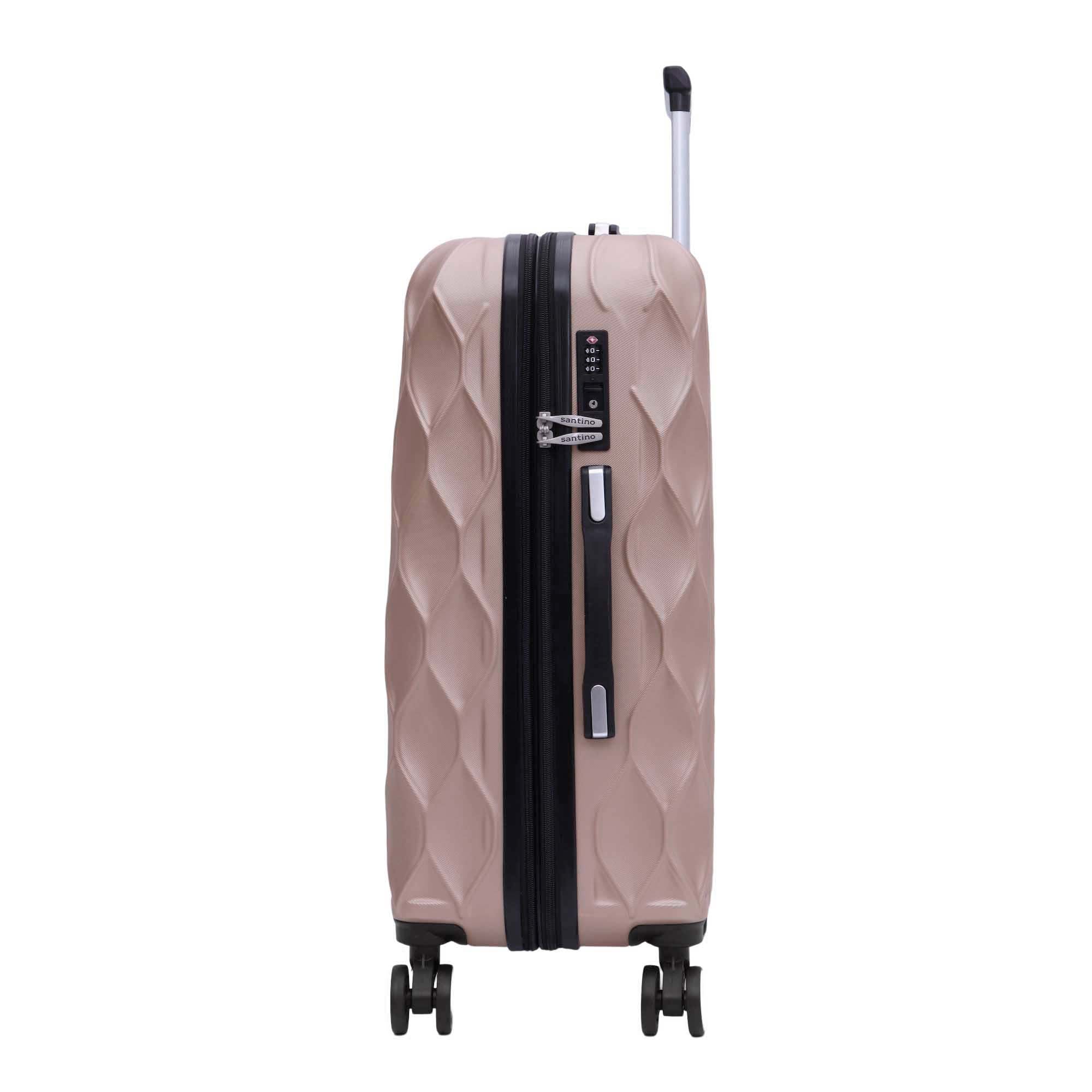 Marseille 3-Piece Rigid 360° Luggage Set Santino SDV224J