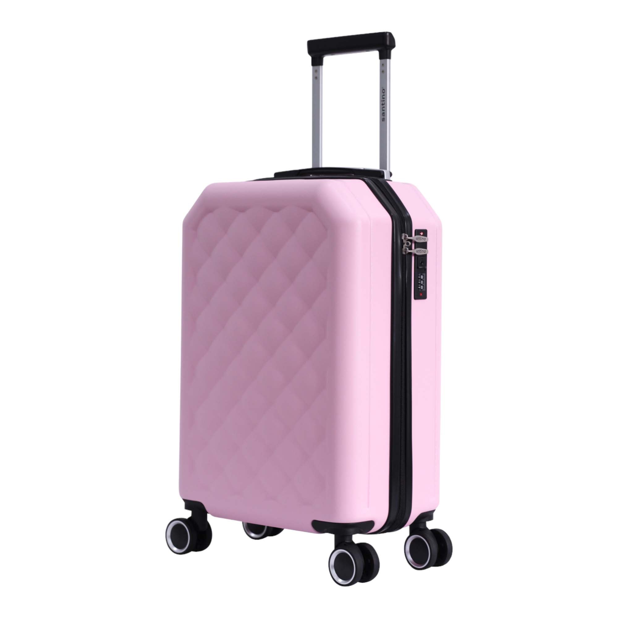 Mala De Bordo Praga Rígida 360° Santino - ASDV401P Cor: Pink