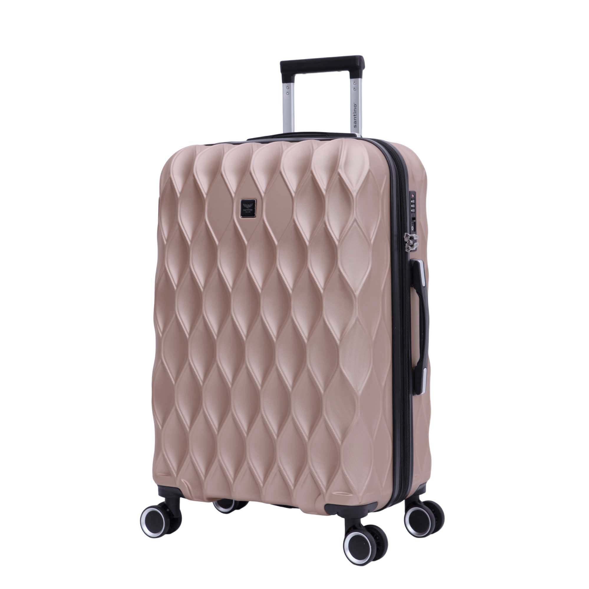 Marseille 3-Piece Rigid 360° Luggage Set Santino SDV224J
