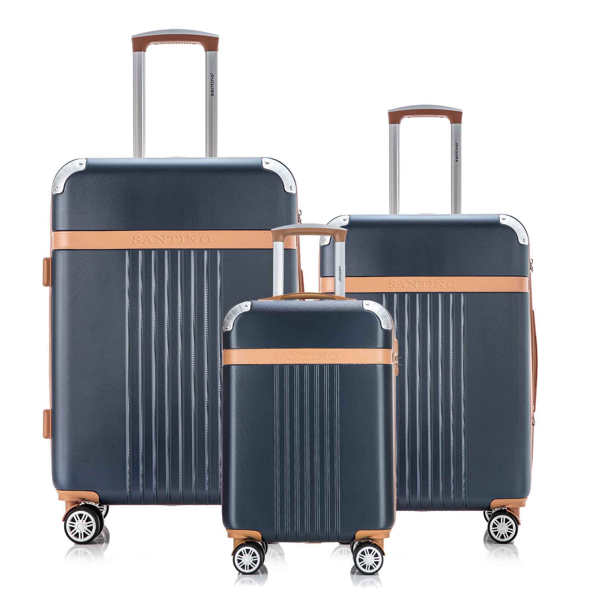 Santino Athena 3-Piece Rigid 360º Luggage Set - BGV182J