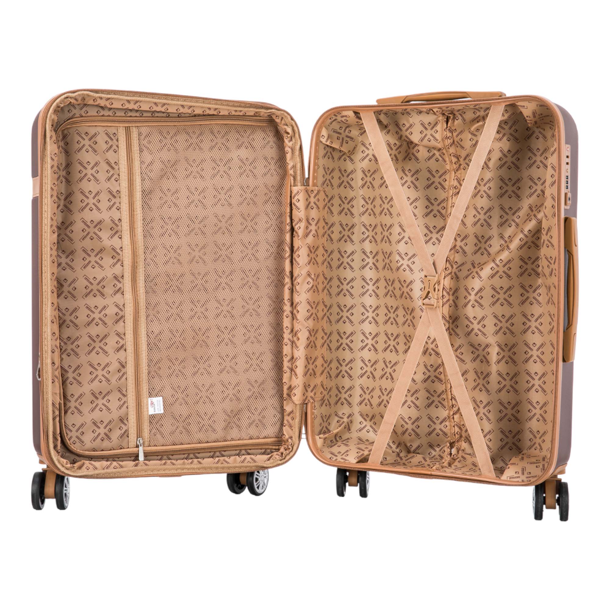 Santino Athena 3-Piece Rigid 360º Luggage Set - BGV182J