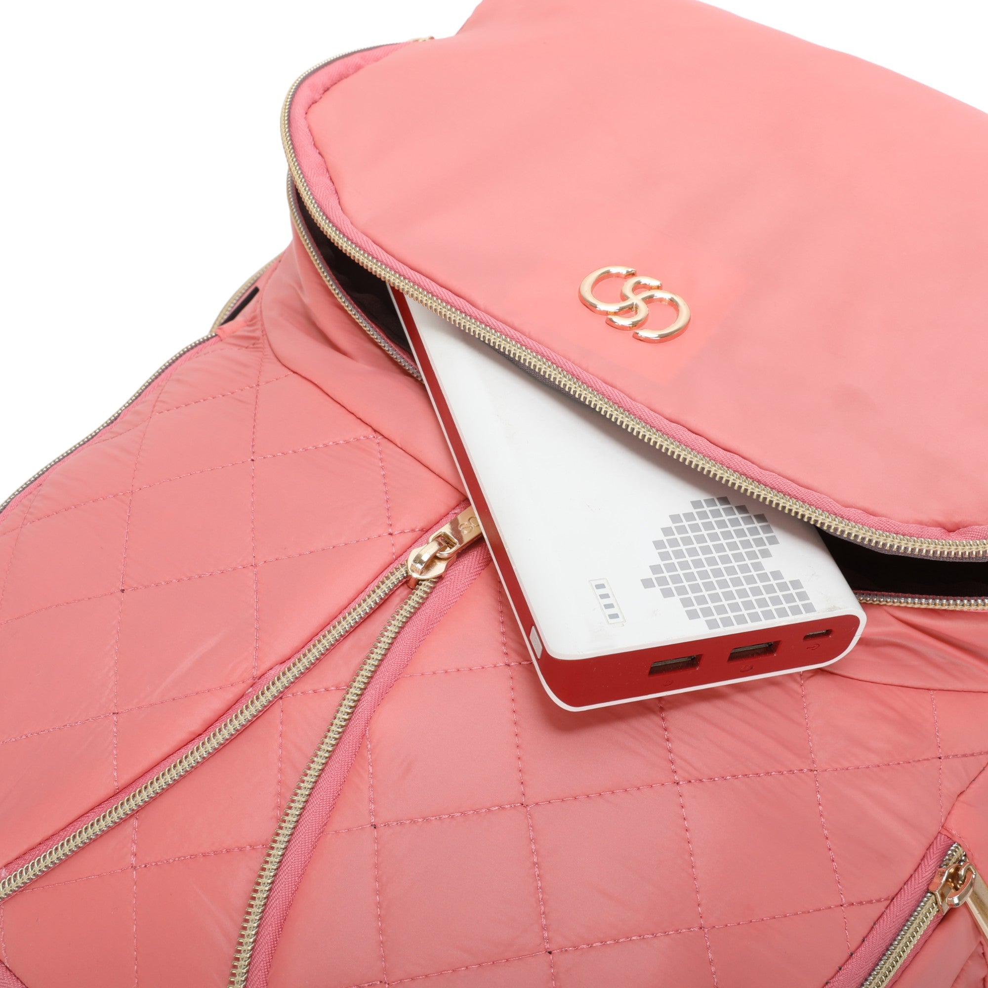 Mako Santino Backpack Bag - SAB416U62 - Light Pink