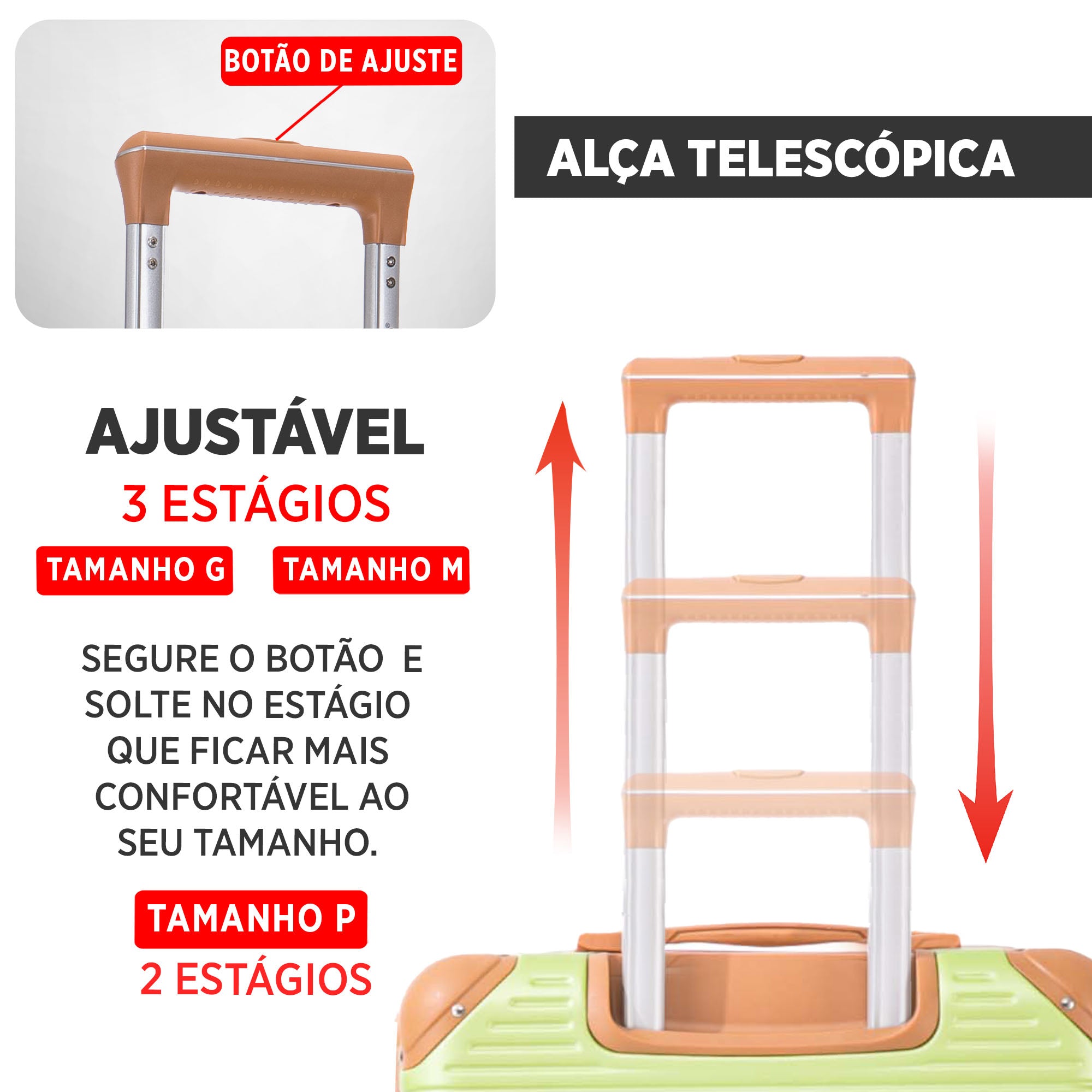 Kabri Rigid 360° Santino G Travel Suitcase - ABEV408G