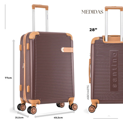 Nice Rigid 360° Santino G Travel Suitcase - ABEV407G