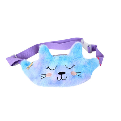 Lili July Cotton Children's Waist Bag Color: Blue