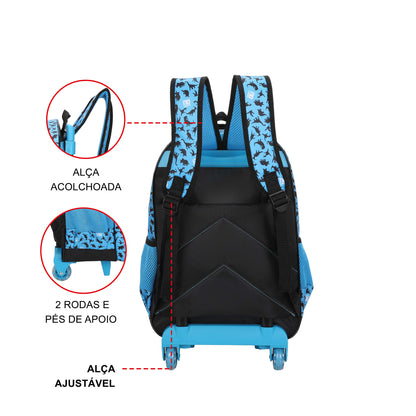 No Limits Dino Santino Kids Kit Blue Polyester NLK11U12