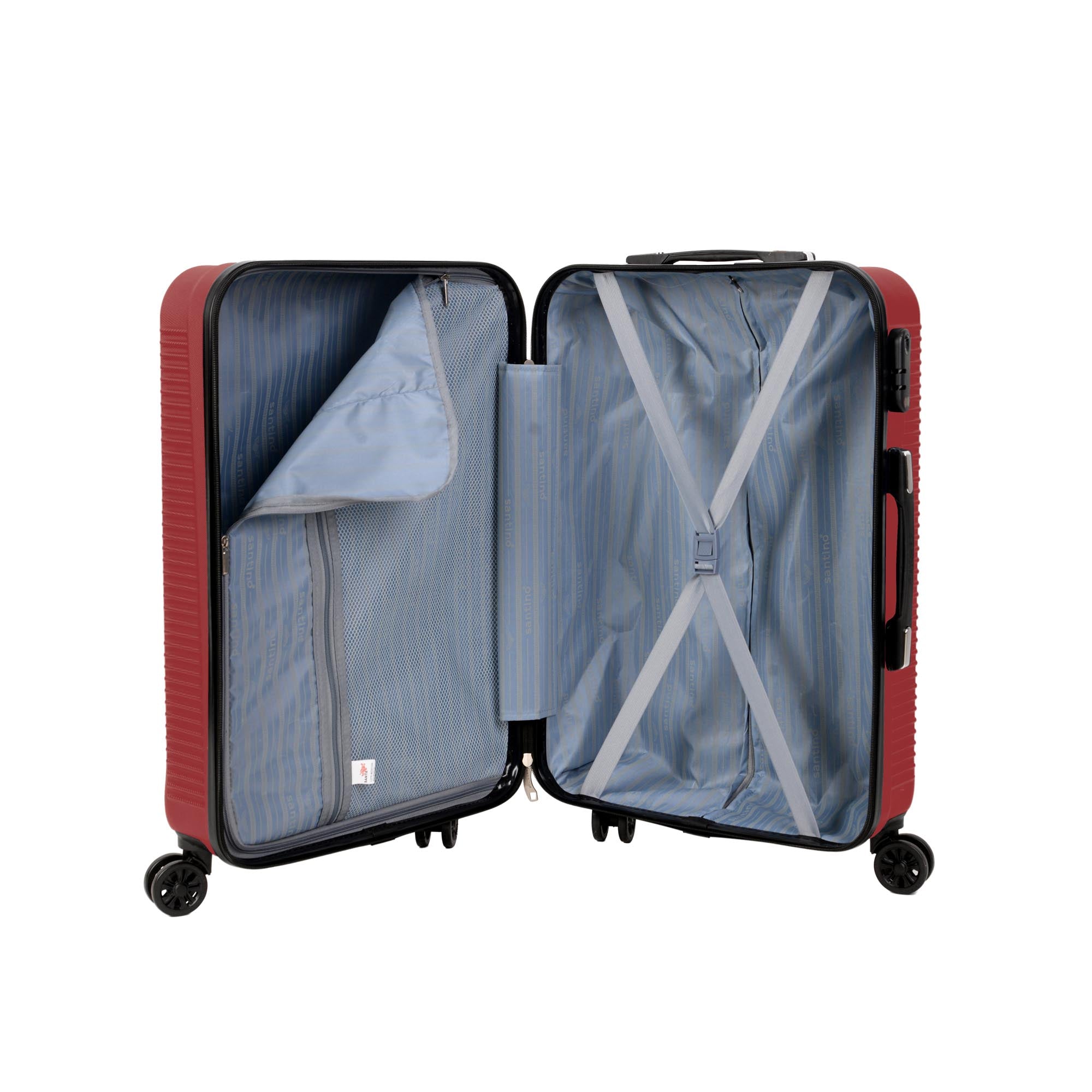 Santino 3-Piece Pisa Rigid 360° Luggage Set - MZV183J