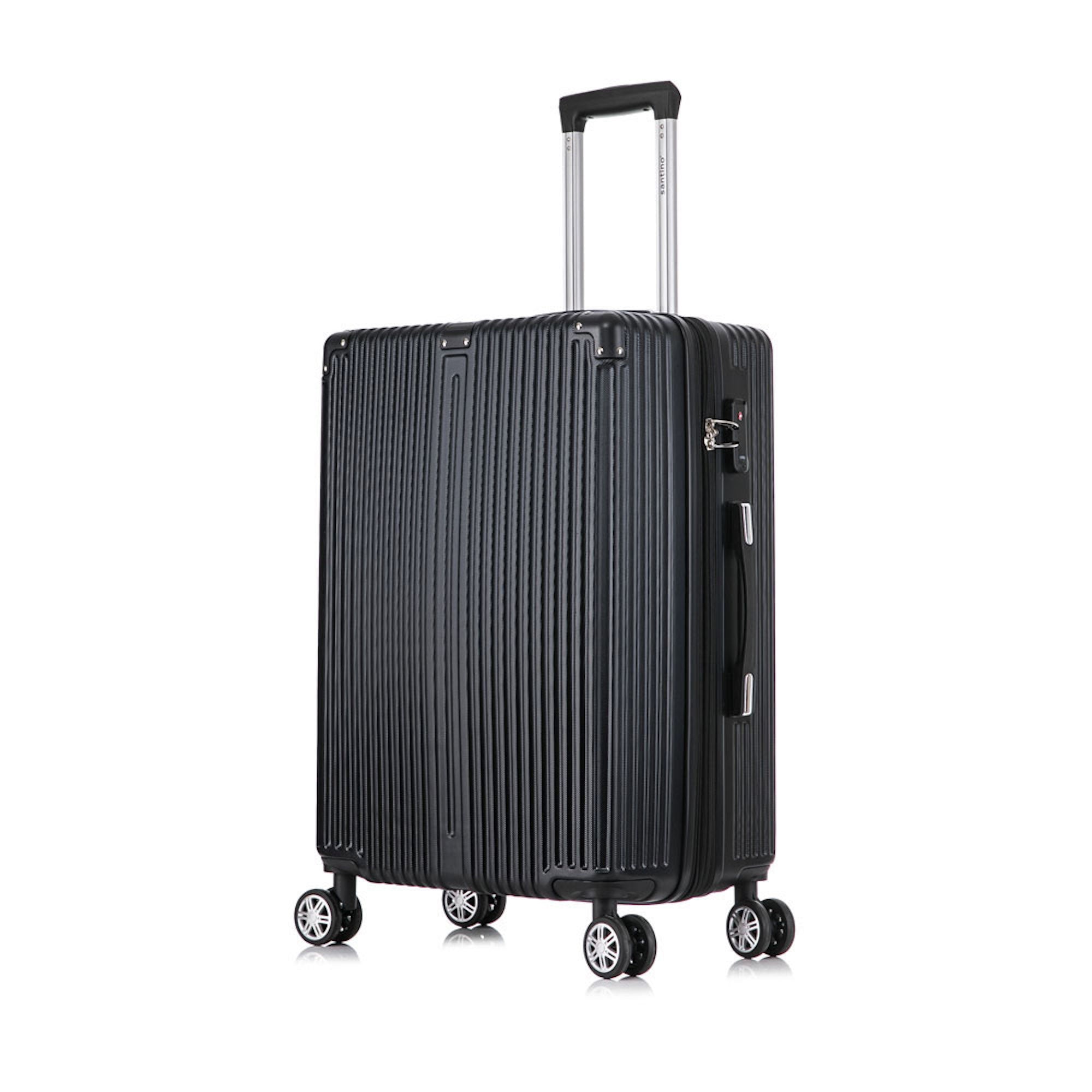 Santino 360° Hardside Dublin Suitcase Black L - AMZV204G