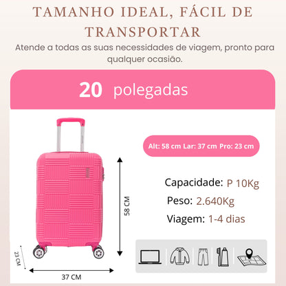 Santino 360° Rigid Ocean Drive Suitcase - MZV503P