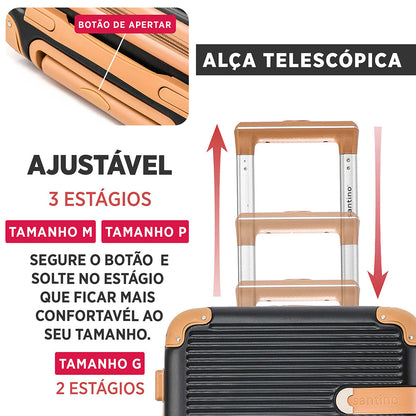 Santino Nice Rigid 360° Suitcase - ABEV407P