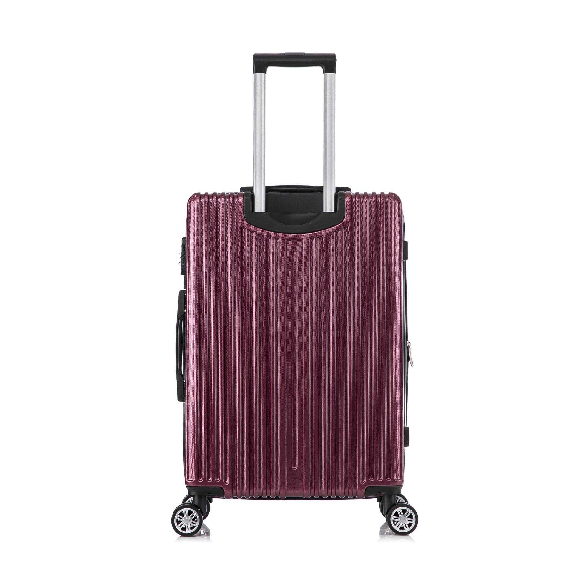 Santino MZV204J 3-Piece Dublin Rigid Luggage Set 360°