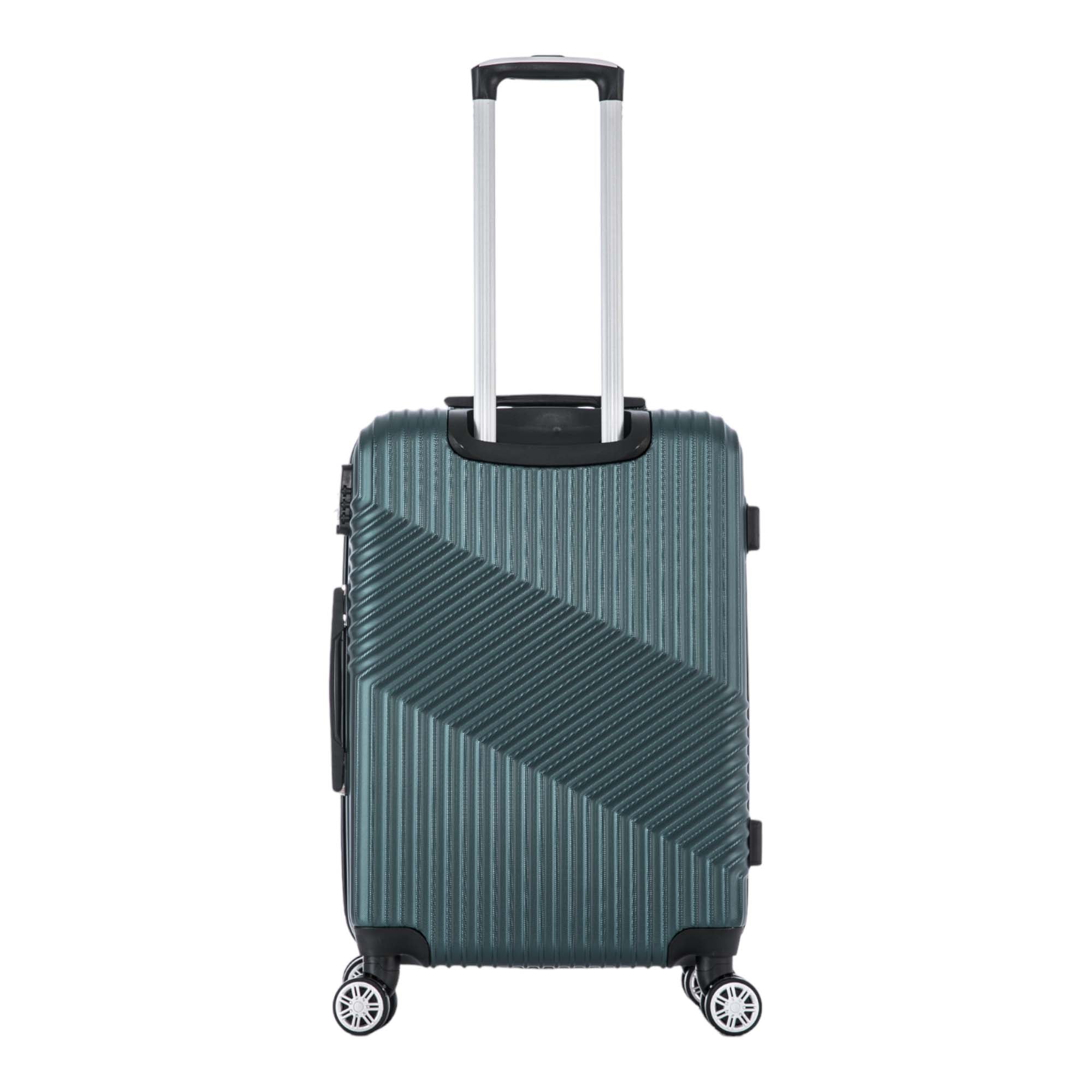Santino Geometric Rigid 360° Travel Suitcase - ASAV7003G