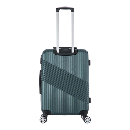 Santino Geometric Rigid 360° Travel Suitcase - ASAV7003G