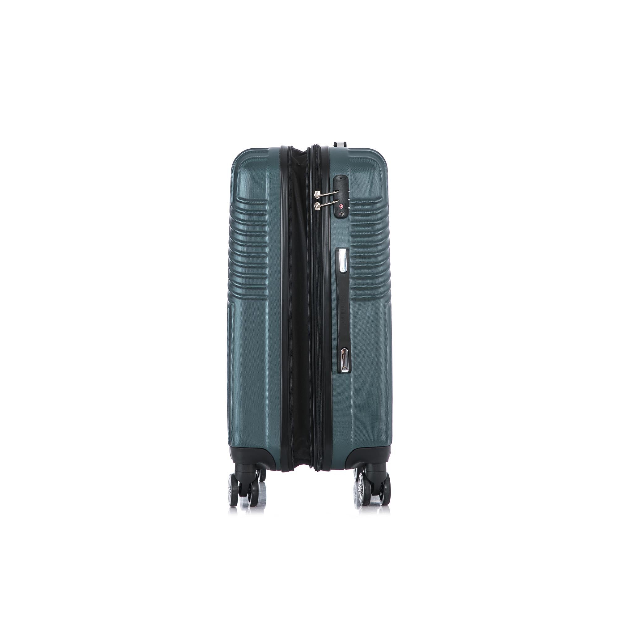 Santino Geometric 3-Piece Rigid 360° Luggage Set - SAV7003J
