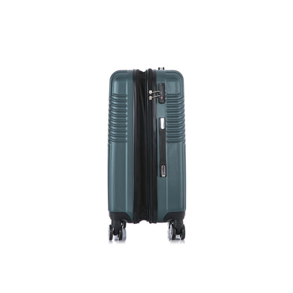 Santino Geometric 3-Piece Rigid 360° Luggage Set - SAV7003J