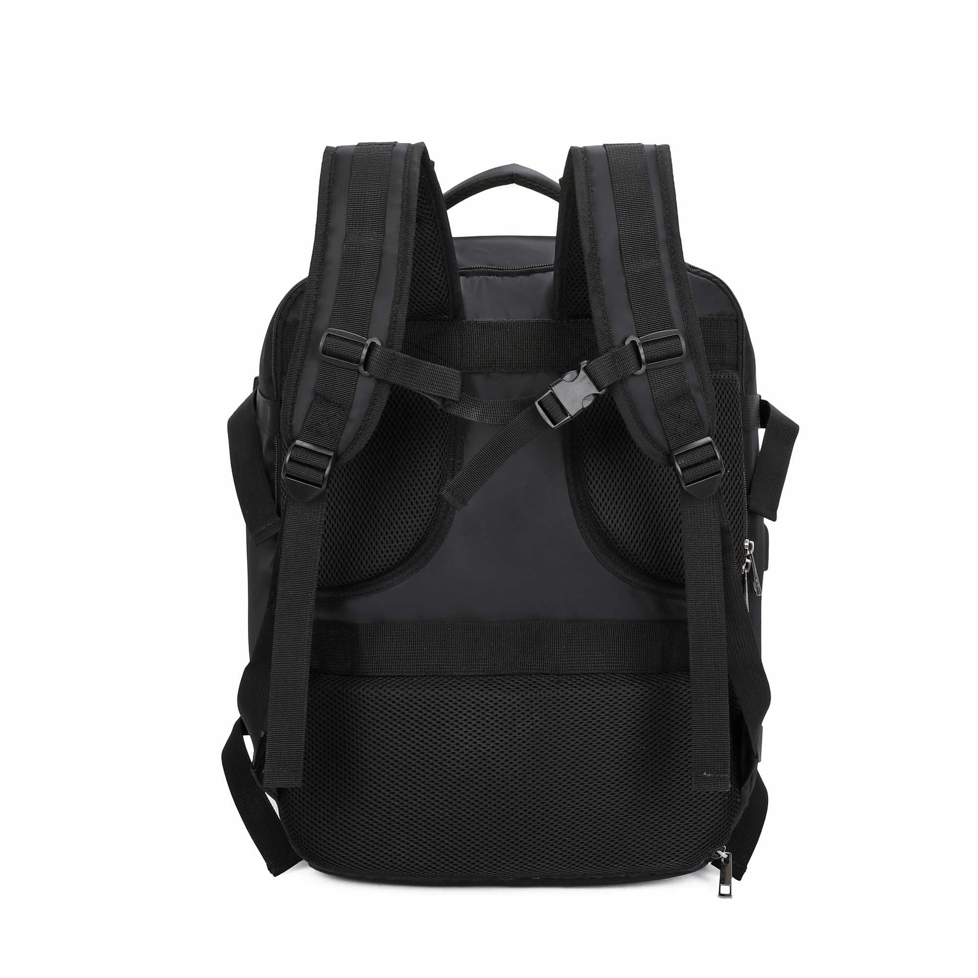 Oslo Pol Santino Laptop Backpack - SAN405U Black