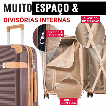 Nice Rigid 360° Santino G Travel Suitcase - ABEV407G
