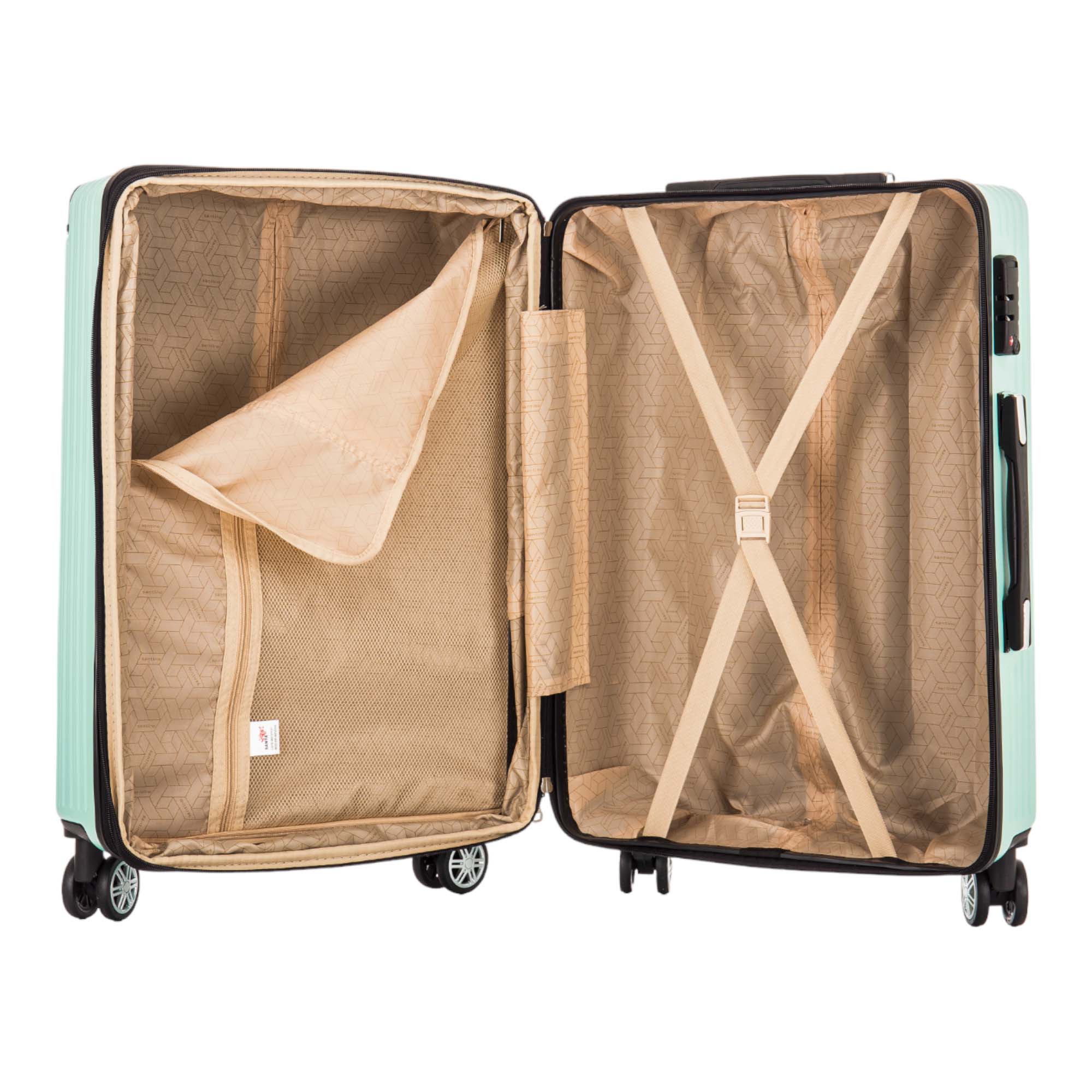Santino 360° Hardside Dublin Suitcase Black L - AMZV204G