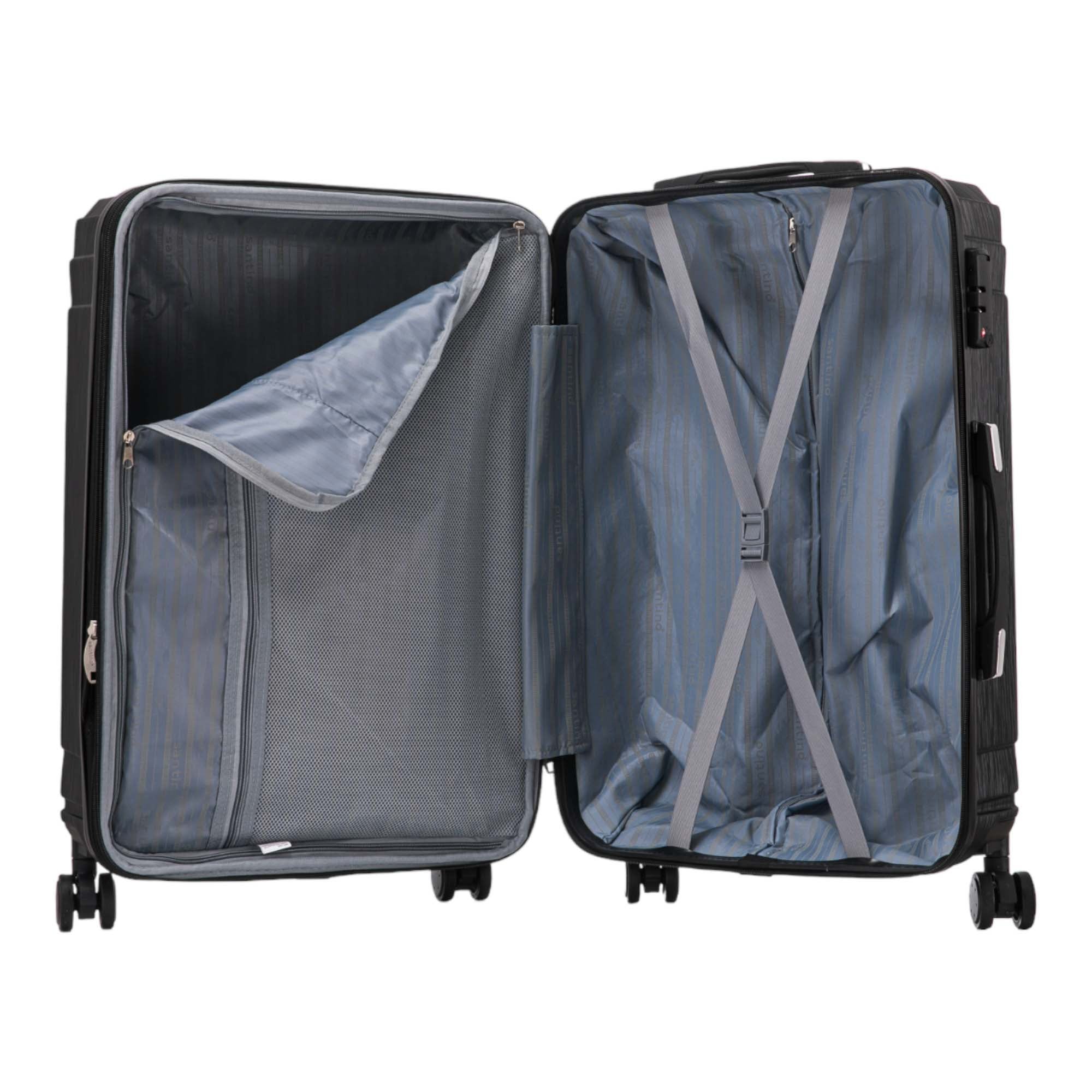 Liberty Statue Rigid Suitcase 360° Santino M AMZV502M