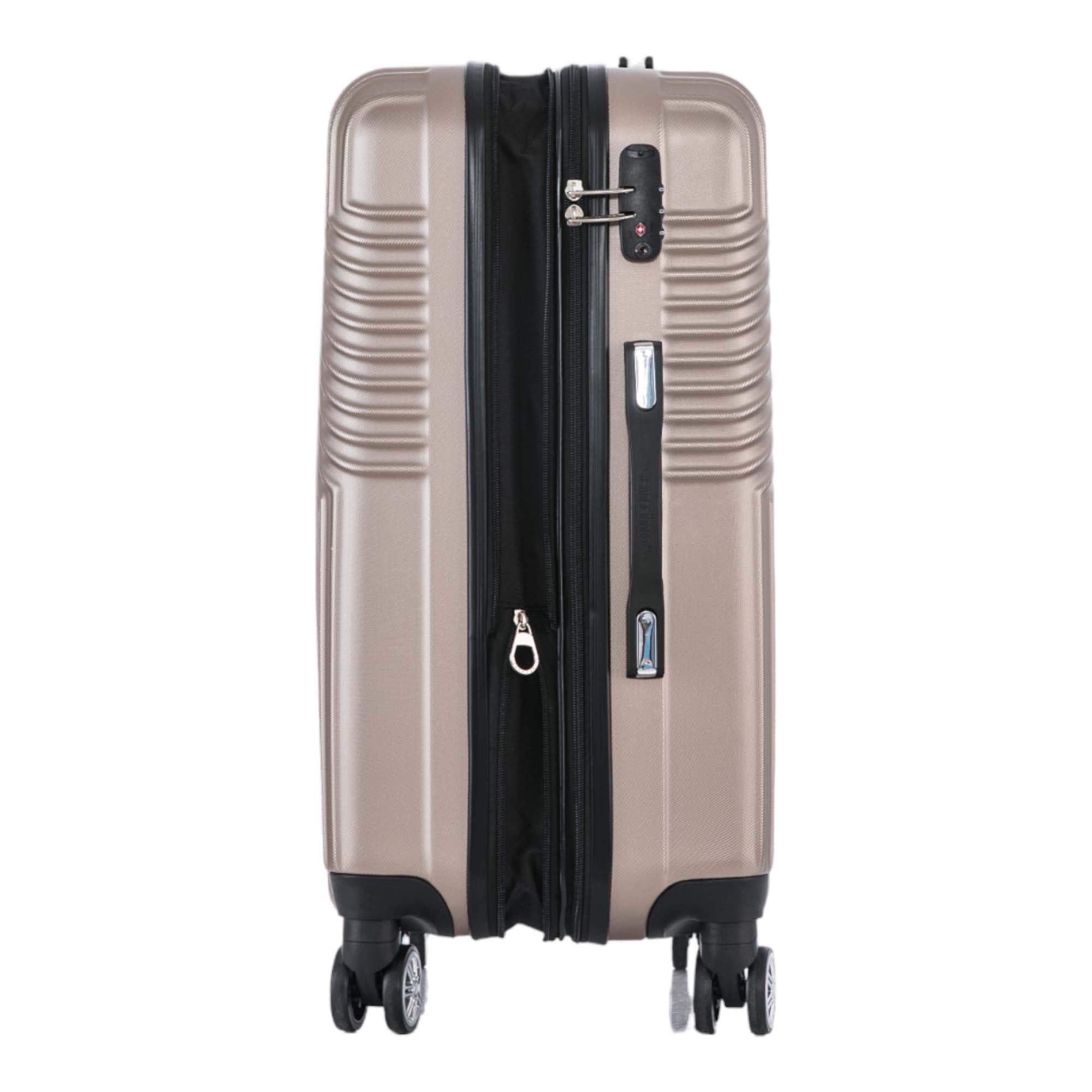 Santino Geometric Rigid 360° Travel Suitcase - ASAV7003G