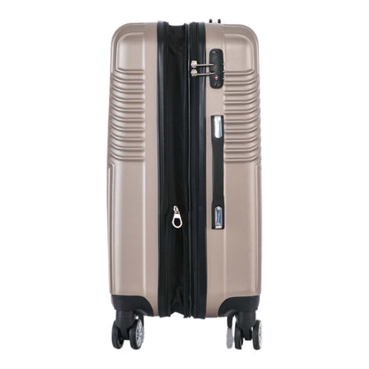 Santino Geometric Rigid 360° Travel Suitcase - ASAV7003G