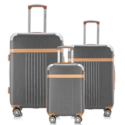 Santino Athena 3-Piece Rigid 360º Luggage Set - BGV182J