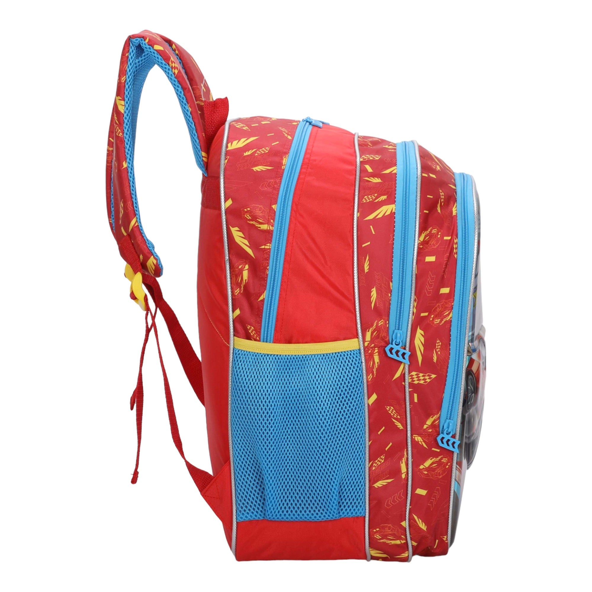 Speed ​​Car Tunning Race by Santino Polyester Children's Backpack - SCM11U - Red