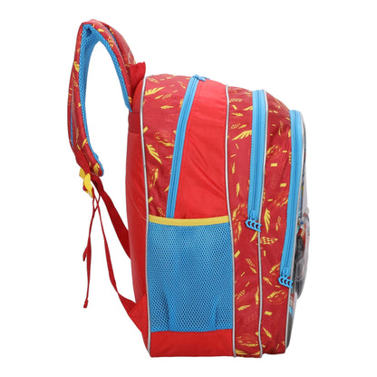 Speed ​​Car Tunning Race by Santino Polyester Children's Backpack - SCM11U - Red
