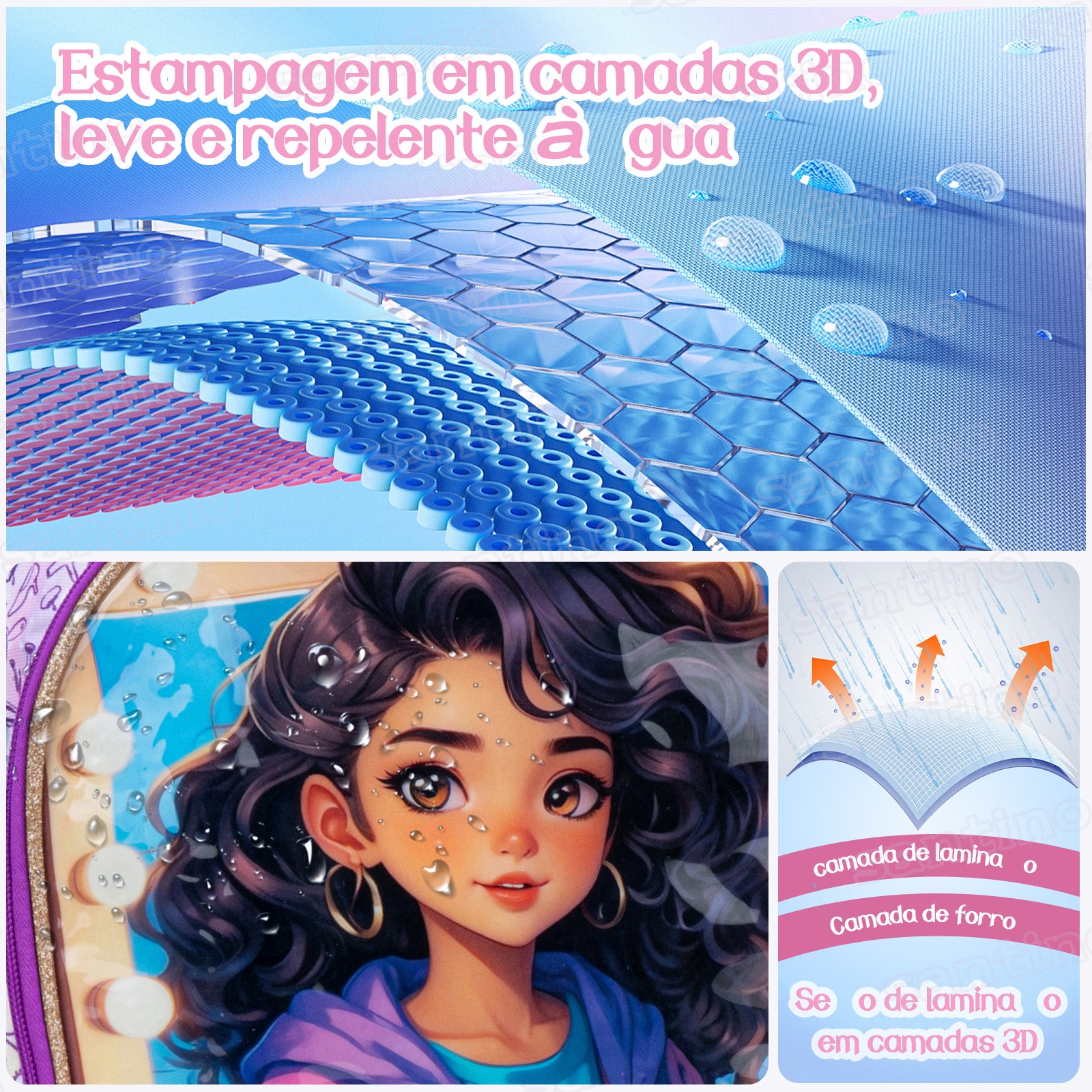 Sweet Girl Makeup Kit by Santino - SGK24U